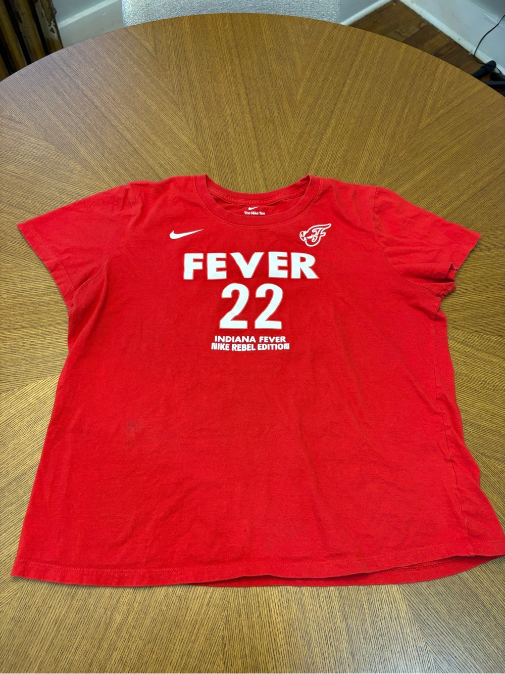 Nike Indiana Fever Red Caitlin Clark 22 Women’s T-Shirt